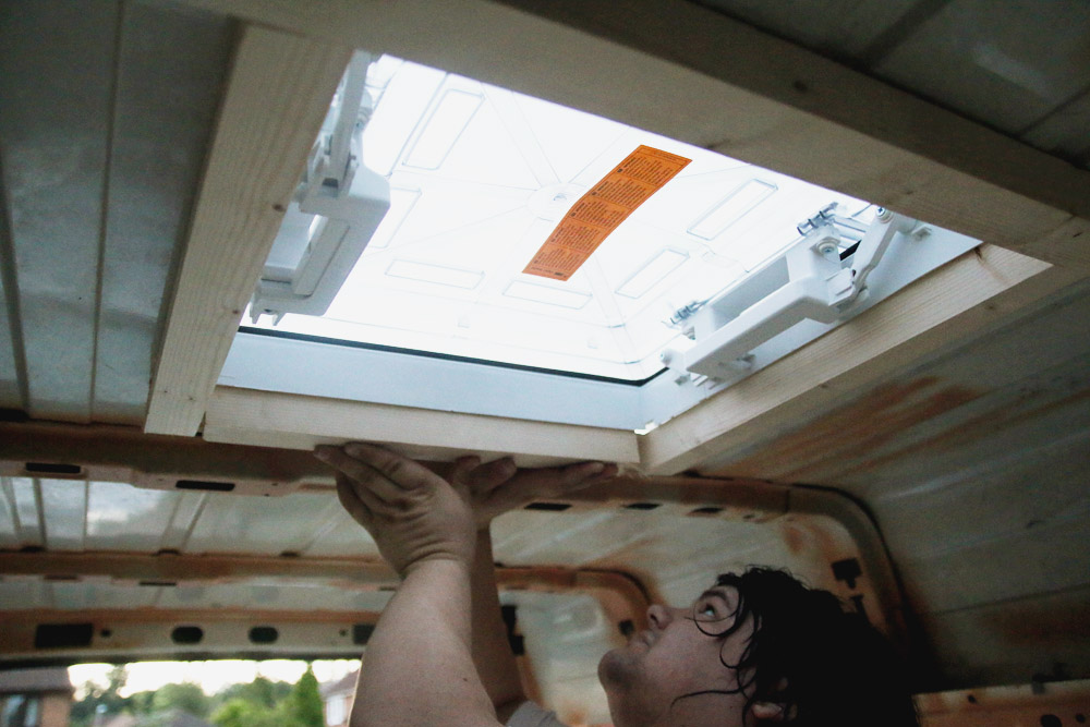 Installing a Fiamma Roof Vent