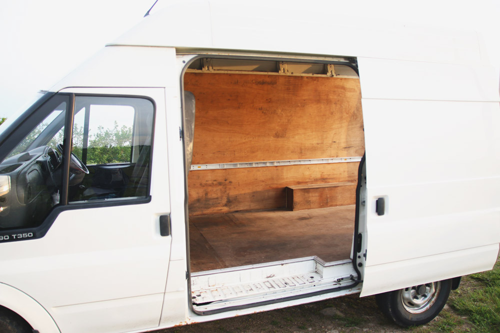 Ford Transit Campervan Conversion - Before