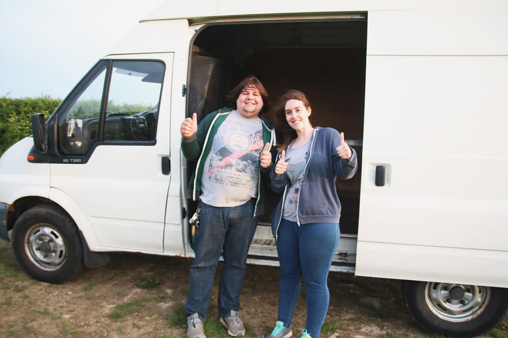 Ford Transit Campervan Conversion - Before