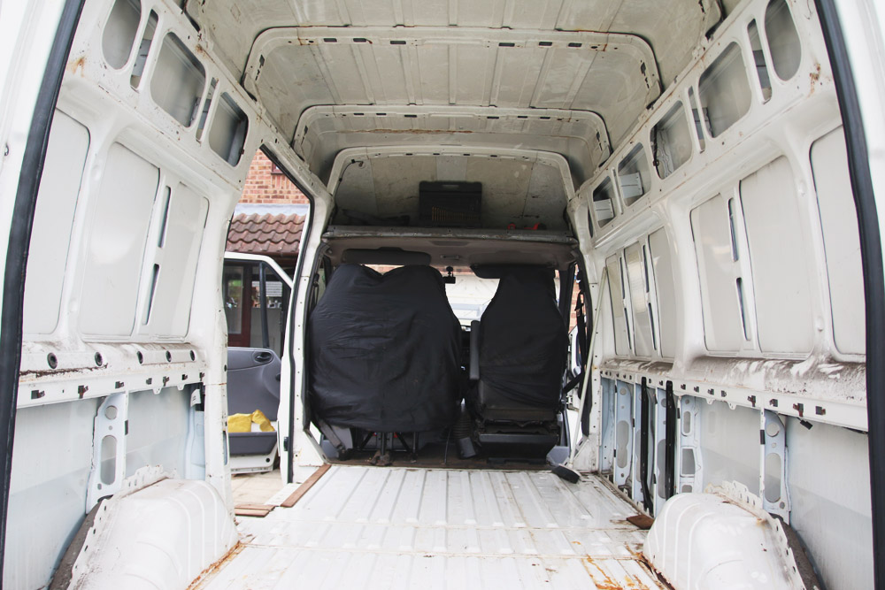 Van Conversion Removing Bulkhead & Plywood