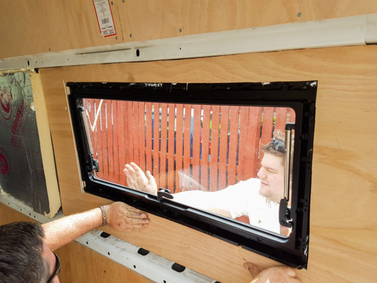 Van Conversion How to Fit Seitz Windows Adventures in a Camper