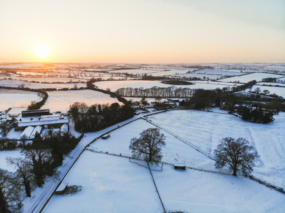 DJI Mavic Air Snow Scene