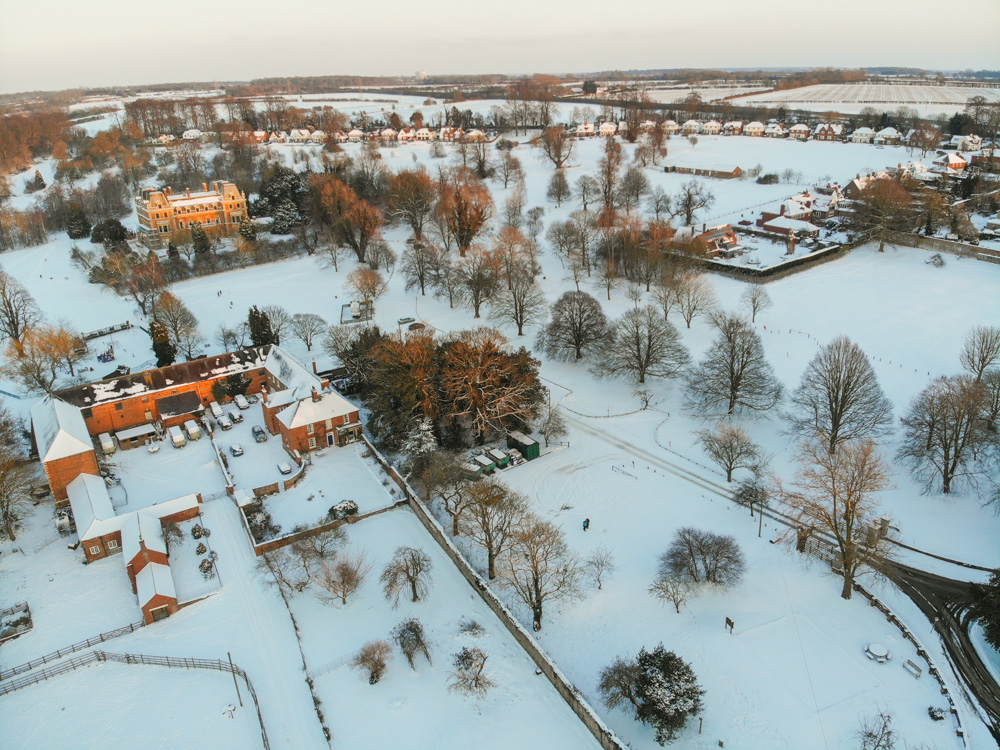 DJI Mavic Air Snow Scene