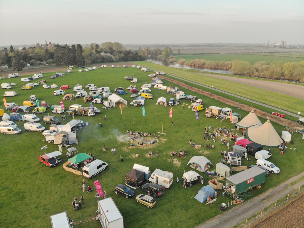 Camp Quirky 2018 Drone Photo