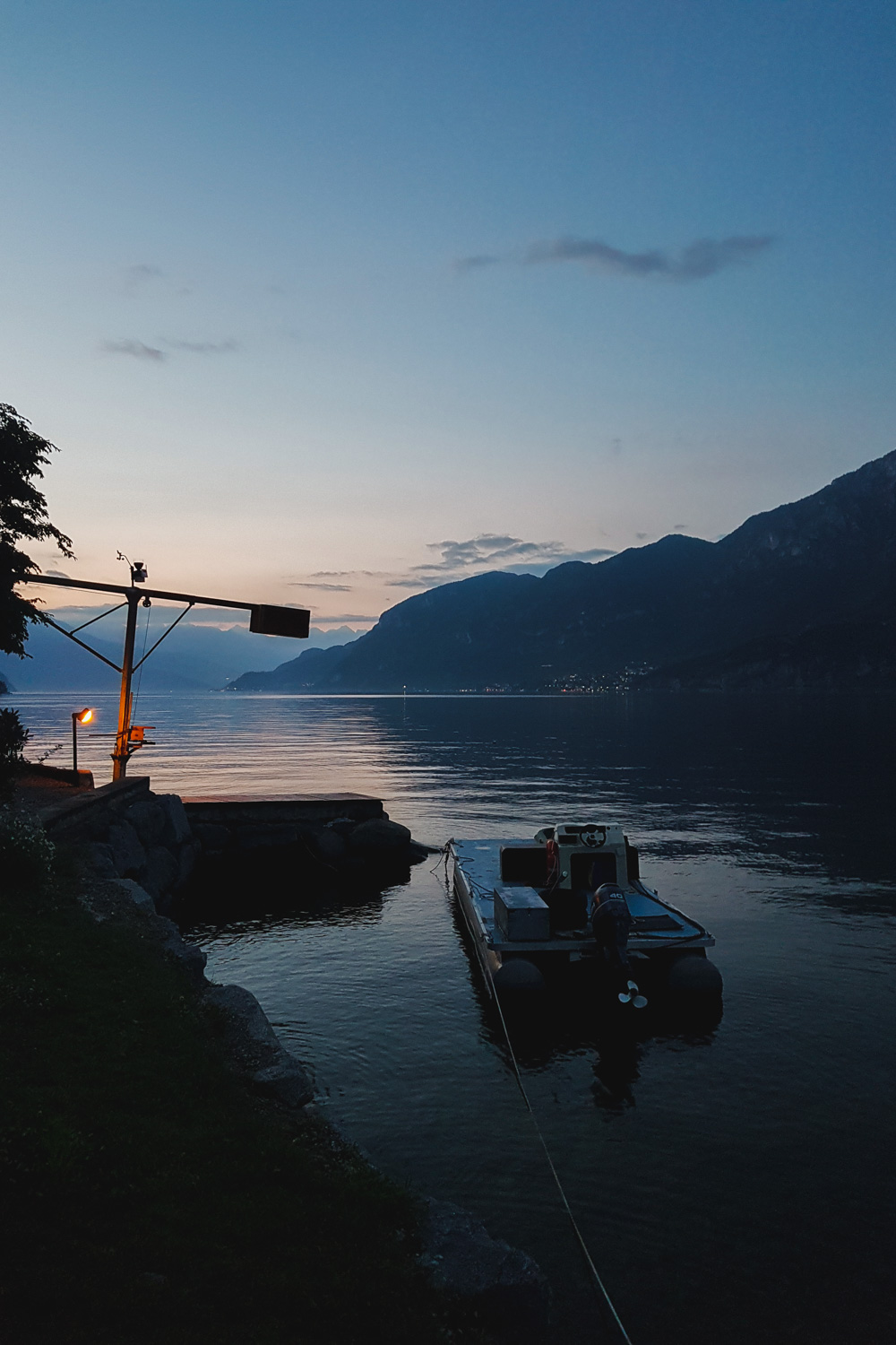 Lake Como Campsite near Bellagio