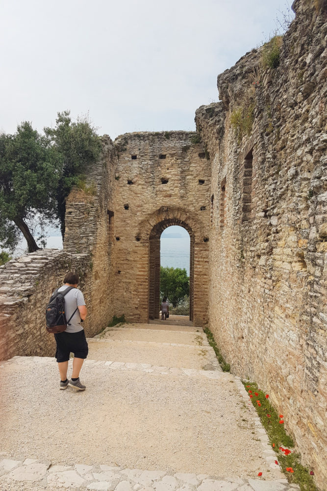 Grotto at Sirmione Lake Garda