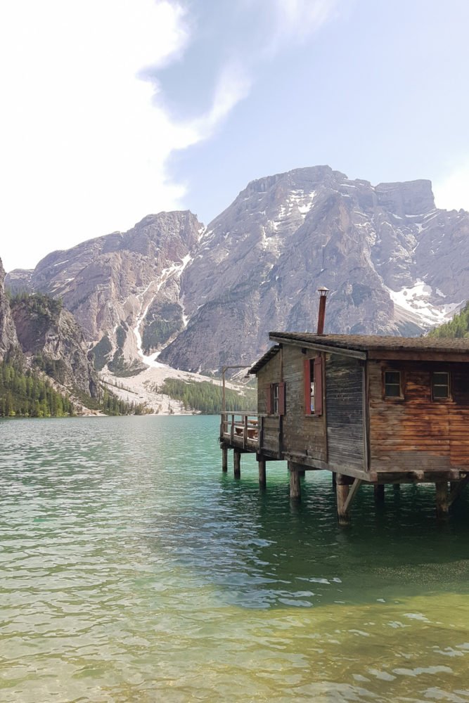 Views over Lago di Braies