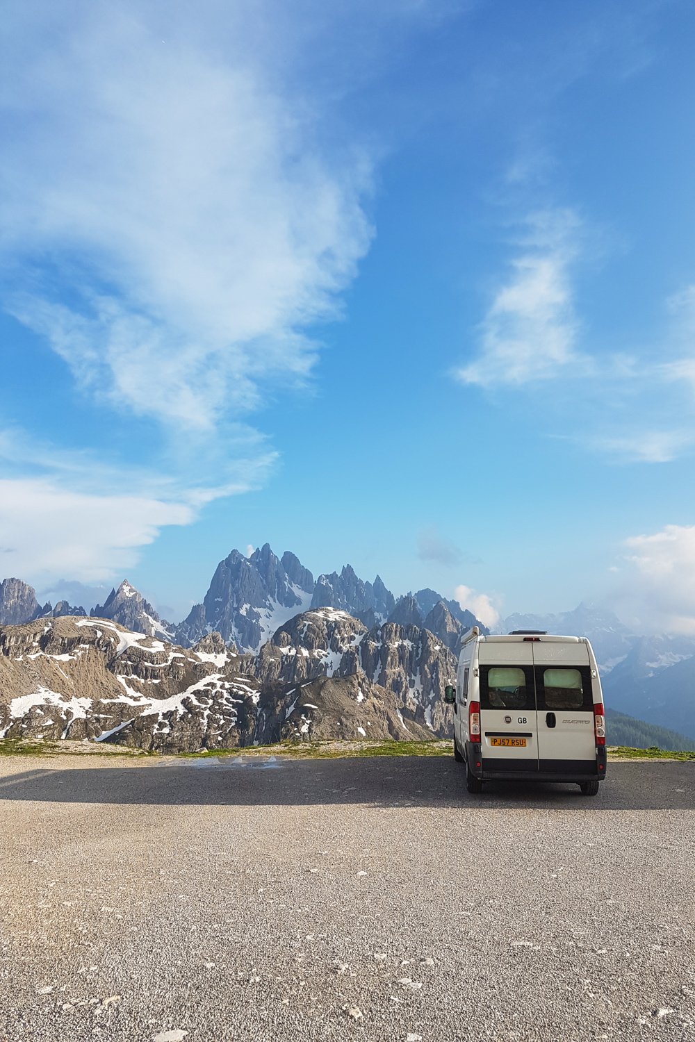 Tre Cime di Lavaredo Campervan