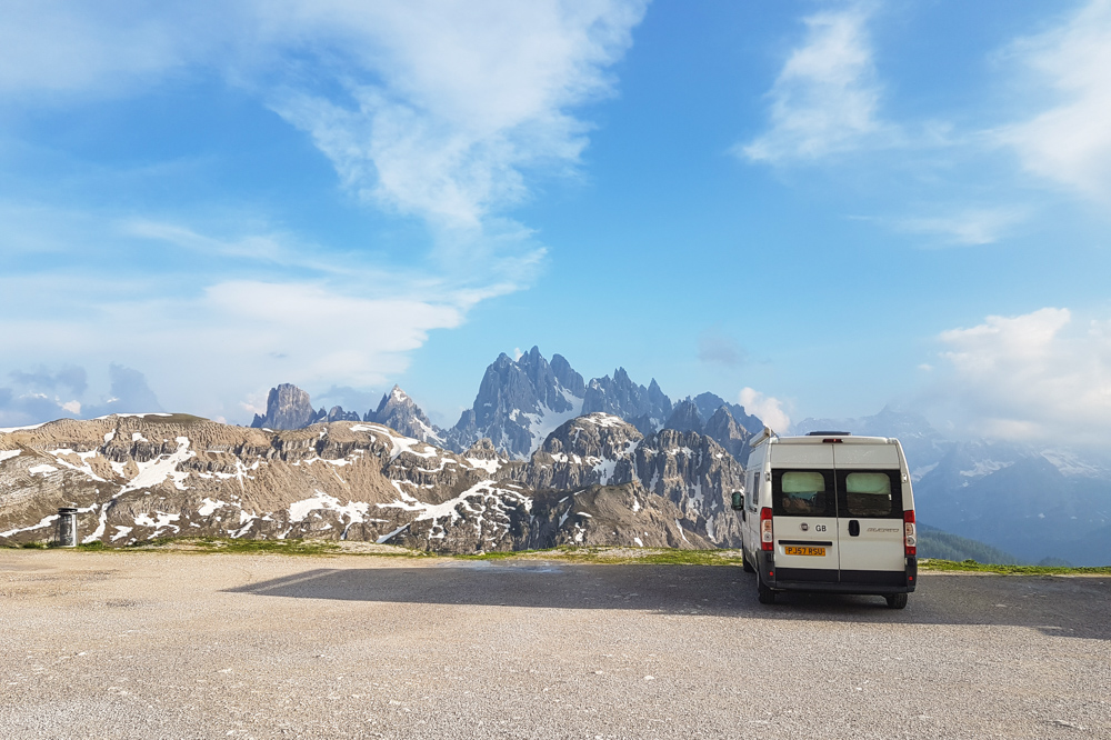 Tre Cime di Lavaredo Campervan