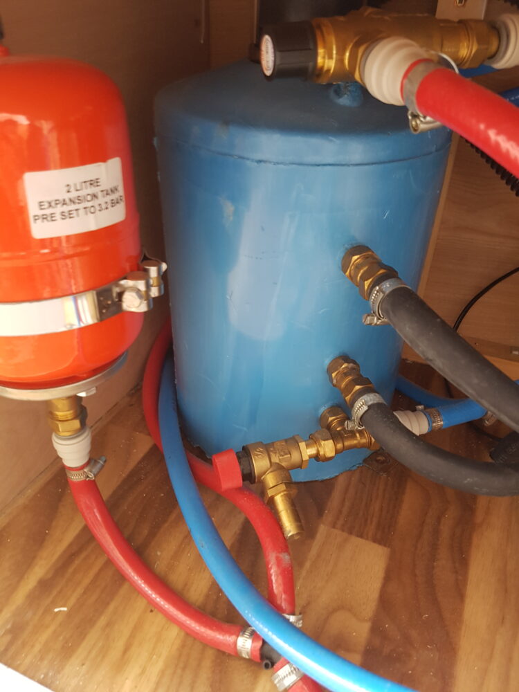 calorifier water tank heater