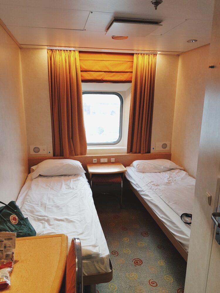 Brittany Ferries Cap Finistere Outdoor Cabin