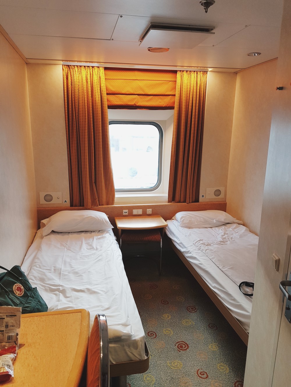 Brittany Ferries Cap Finistere Outdoor Cabin