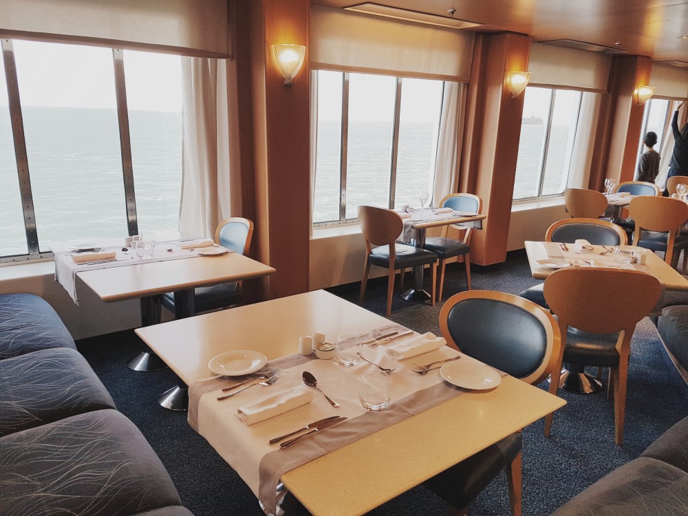 Brittany Ferries Cap Finistere Restaurant