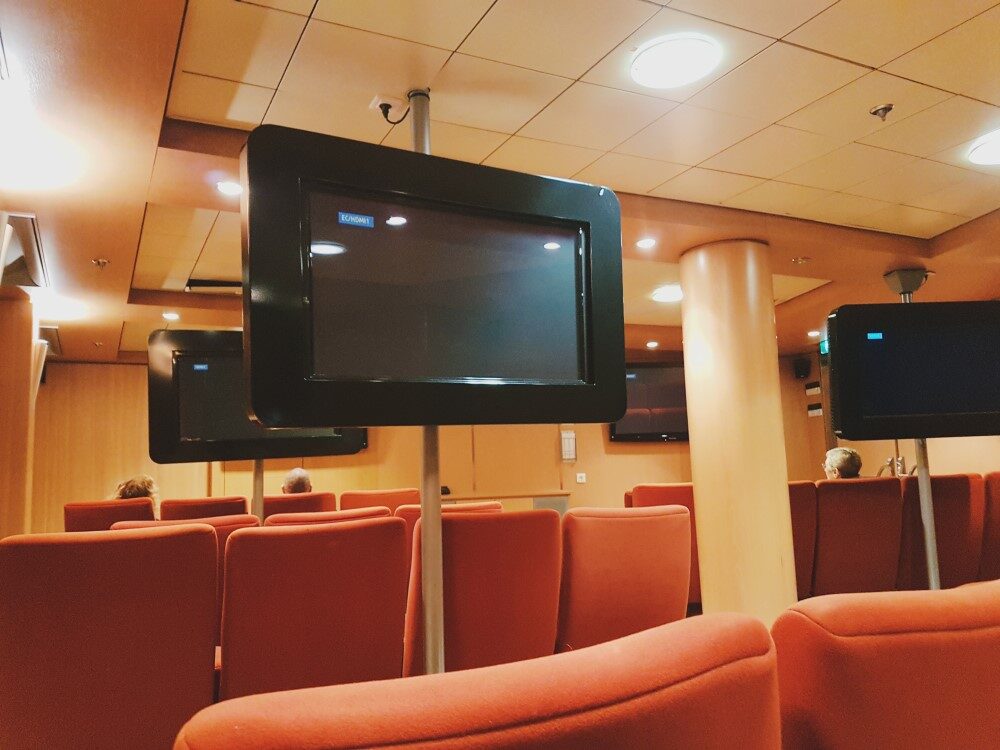 Brittany Ferries Cap Finistere Cinema