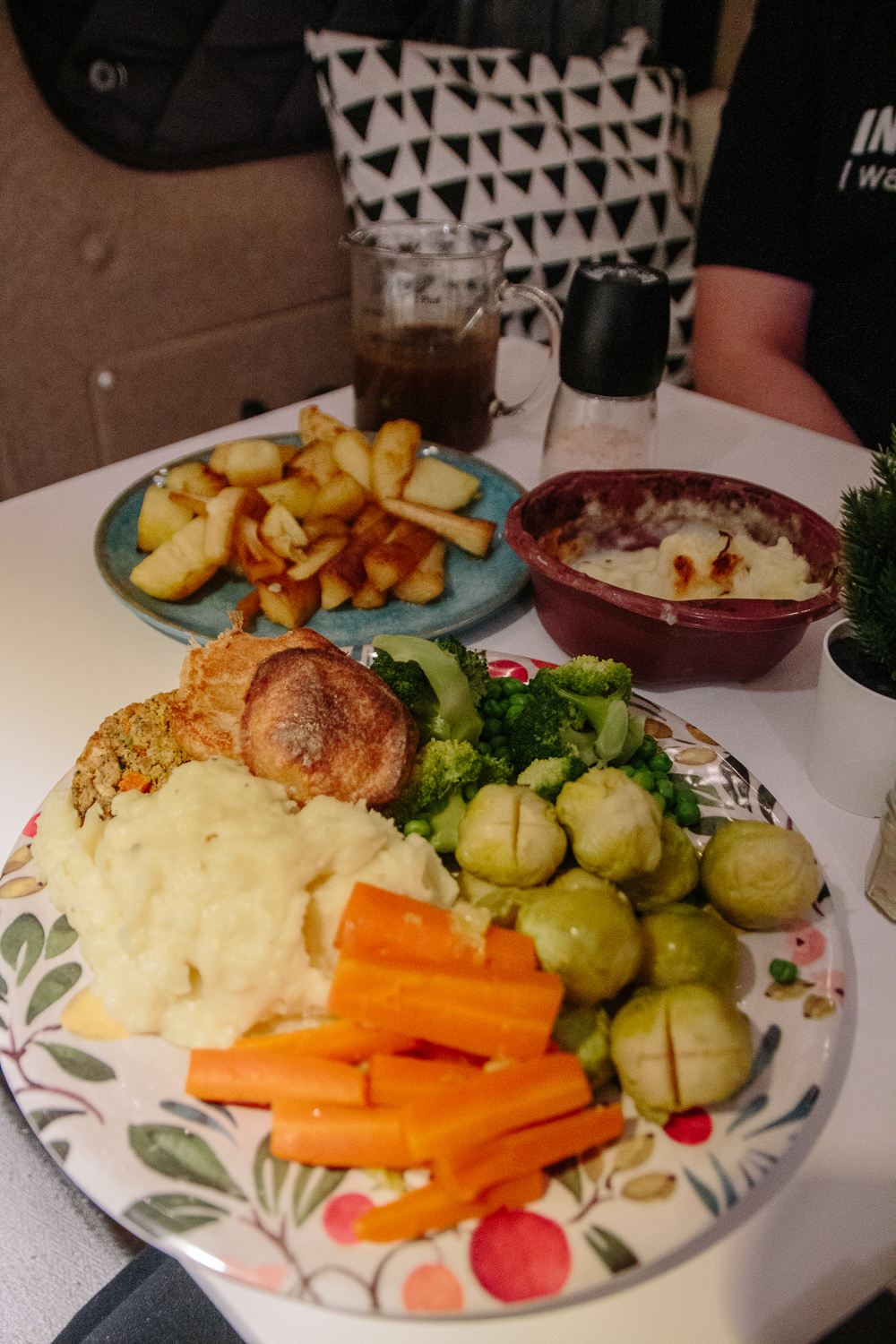 Christmas Dinner in a Campervan