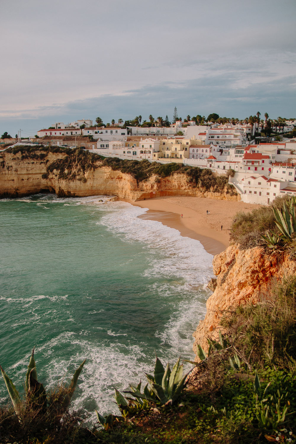 Carvoeiro Beach from Boardwalk